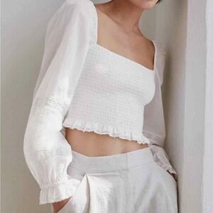 Aritzia Wilfred Soirée Blouse